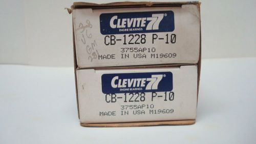 Engine bearings gm 3.8 l v6 clevitte 77