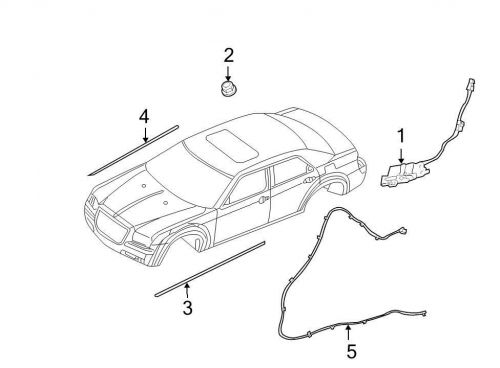 Chrysler oem  radio wire harness 05064314ac image 5