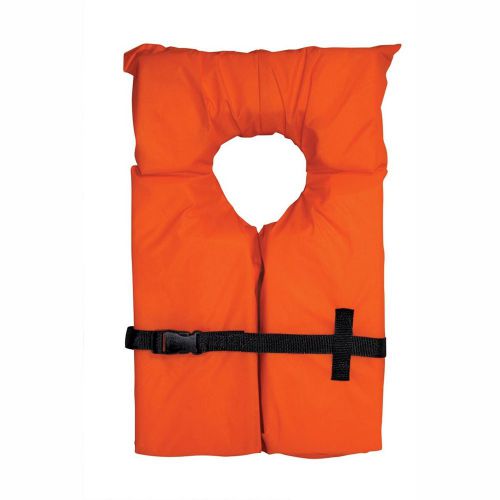 Airhead type ii keyhole youth nylon life vest orange