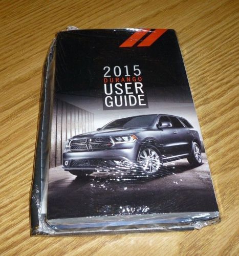 2015 dodge durango user guide owner manual set guide +case 15 new