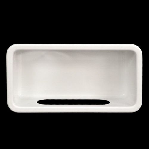 Sea ray off white plastic 15 3/4 x 7 3/8 inch boat coaming / storage box