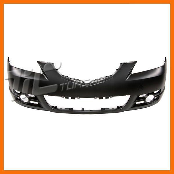 04-06 mazda3 sedan standard front bumper cover new ma1000196 capa primered black