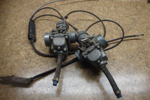 1995 polaris indy sport touring snowmobile fuel gas intake carburetor cables l11