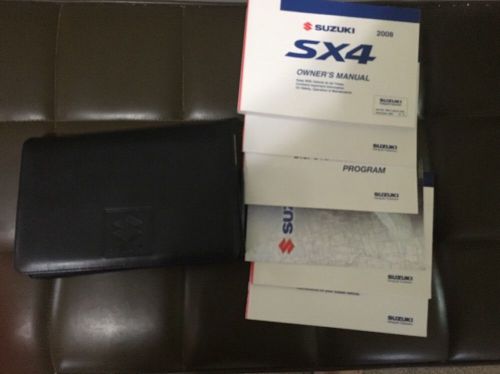 2008 suzuki sx4 owners manual