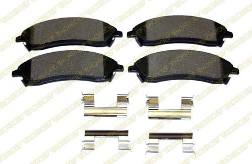 Monroe dx1019 brake pad or shoe, front-monroe dynamics brake pad