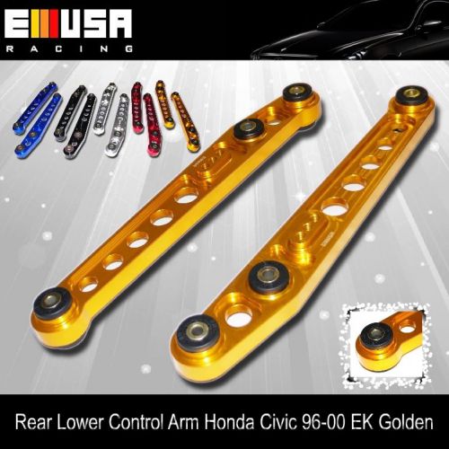 Emusa 1996 1997 1998 1999 2000 honda civic ek rear lower control arm gold