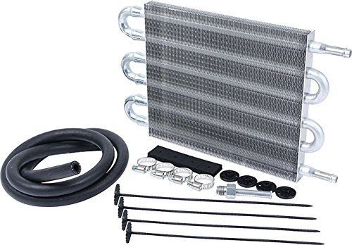 Allstar all26704 12&#034; length x 7.5&#034; high universal transmission cooler kit with