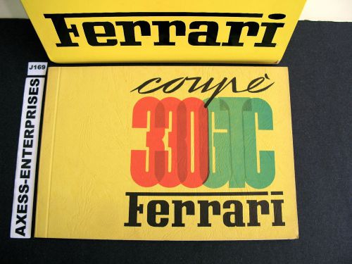 Ferrari 330 gtc 330gtc coupe owners spare parts book catalogue n. 16/67 # j169