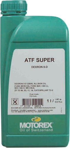 Motorex atf super transmission fluid - 1l. 171-301-100 98-0020 3603-0001