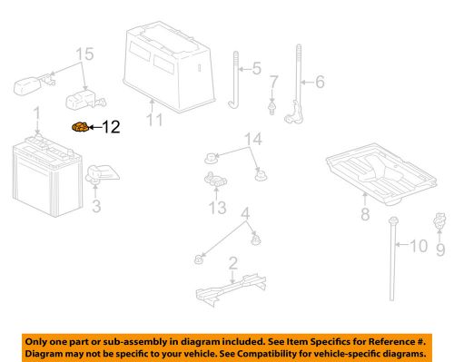 Toyota oem-battery terminal-positive term 9098205042