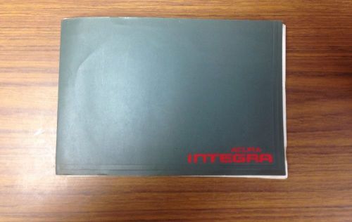 1995 acura integra 3 door owners manual