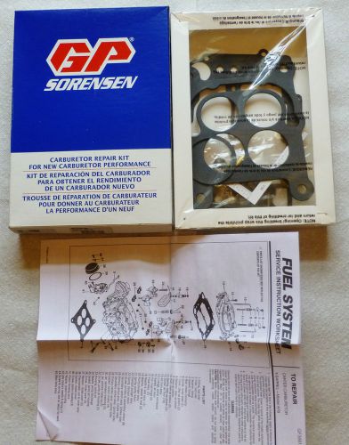 Carburetor repair kit gp sorensen 96-108a 188as carter 859 2897 3012 3221