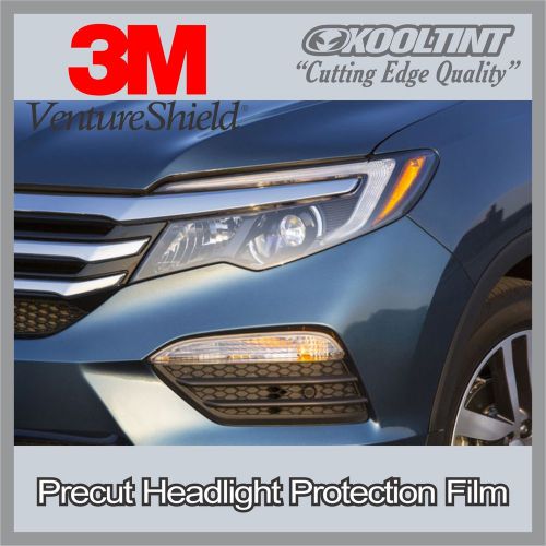 Headlight protection film by 3m for the 2016 honda pilot