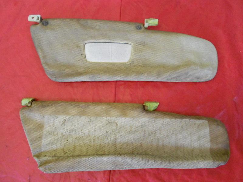 Porsche 356 sun visors driver and passenger (original)