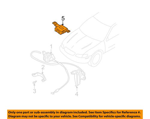 Nissan oem-cruise control module 189304y960