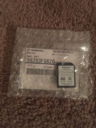 2015 subaru wrx sti limited nav sd card for north america 86283fg620