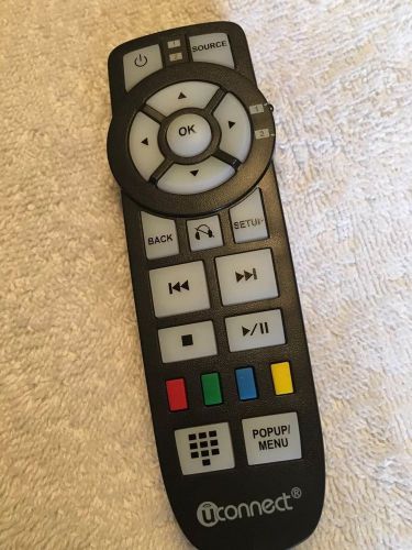 Chrysler rear ves dvd remote