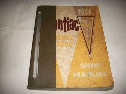 1961 canadian pontiac series 7000 shop manual base manual  62-64 engine brakes