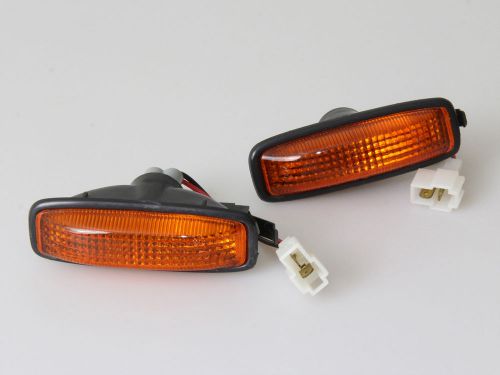 Set 2 honda accord 91-97 side marker indicator turn signal light