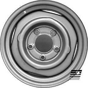 Refinished dodge pickup d150 d100 1981-1993 15 inch silver steel wheel, rim