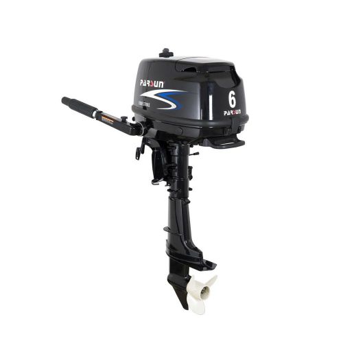 Parsun 6hp portable 4 stroke outboard motor, 15” short shaft