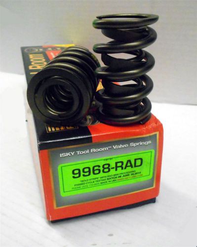 Isky 9968 rad valve springs dual with damper 1.625&#034; od .800&#034; max lift set/16