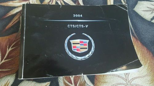 2004 cadillac cts / cts-v owners manual