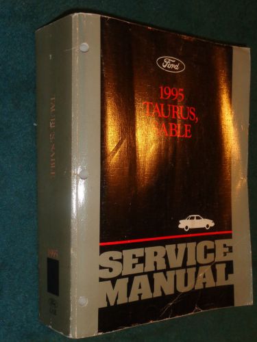 1995 ford taurus / mercury sable shop manual / original fomoco service book