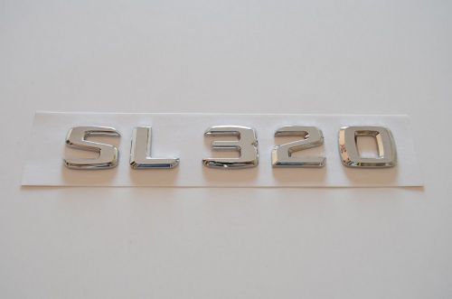 Sl320 badge / nameplate for mercedes 1298171315