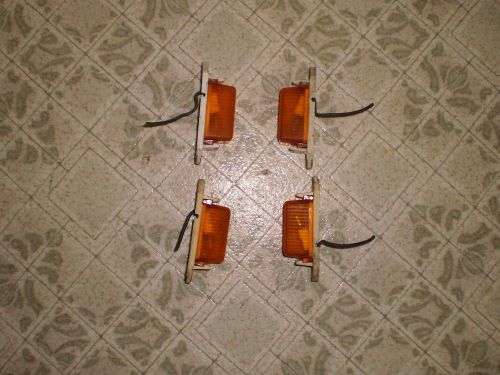 Trailer side marker lights amber color (4) each