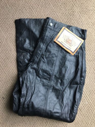 Harley davidson men&#039;s leather pants size 38