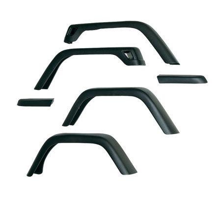 Wrangler rugged ridge oversized jeep fender flares - 11608.01