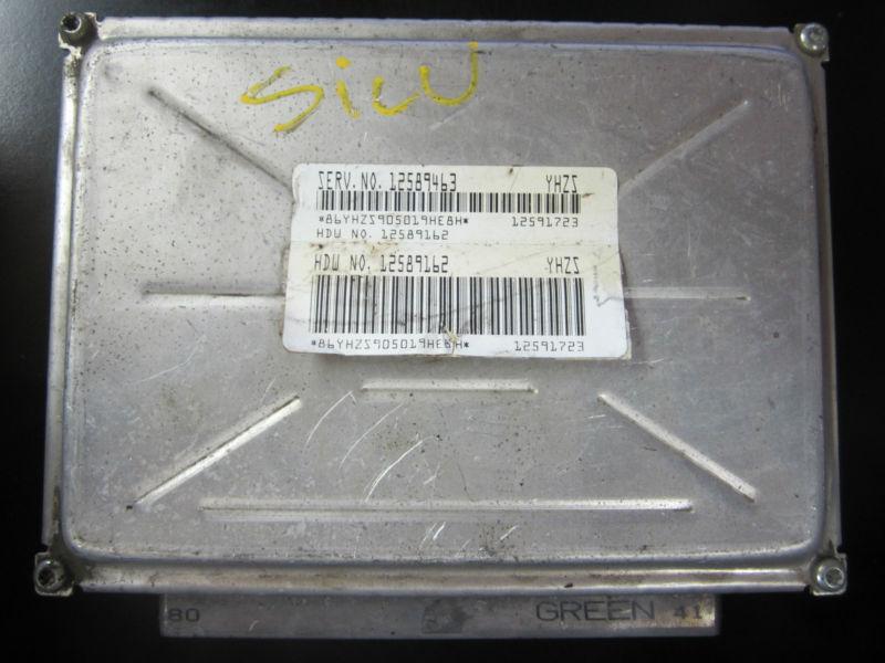 Ecm 2005-2006 gmc hummer chevrolet 12589463