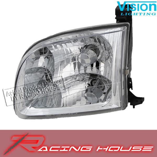 L/h headlight driver side lamp kit unit replacement 2000-2004 toyota tundra