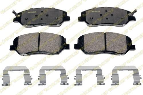 Monroe cx1384 brake pad or shoe, front-monroe ceramics brake pad