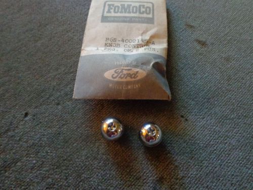 56 57 ford thunderbird nos cowl vent control knobs 1956 1957 t-bird