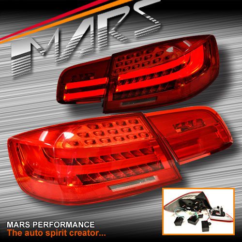 Bmw 3-series e92 coupe 06-09 m3 style 3d bar led tail lights 320d 323i 325i 335i