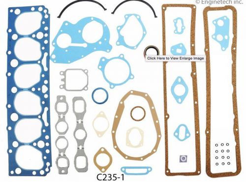 53-62 gm car 235 3.8l chev. 12v full gasket set