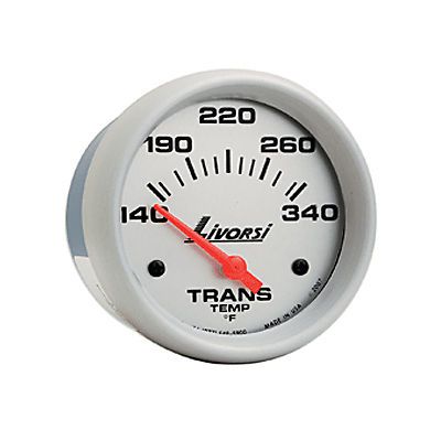 Livorsi electric automotive transmission temperature gauge platinum 2 5/8&#034;