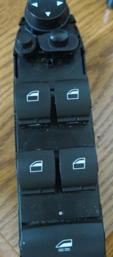 Bmw 07 master window lifter switch  drivers left side selling&#034;as is&#034; #9132183-01