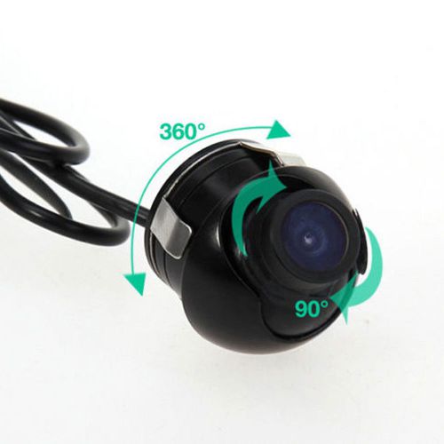 Waterproof car rear view color cmos reverse backup parking camera 170 wide angle