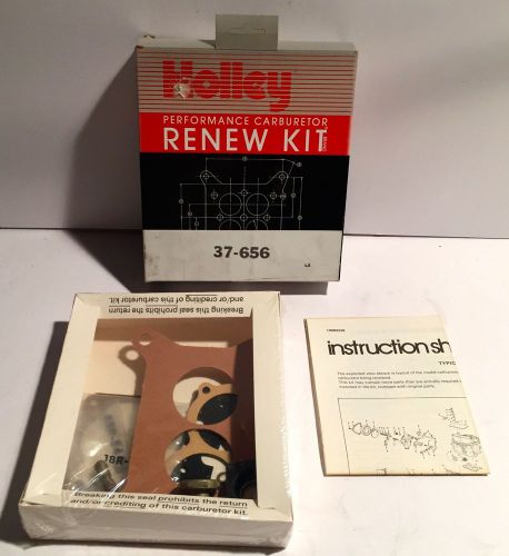 Holley 37-656 renew kit ~ carburetor rebuild kit ~ new old stock