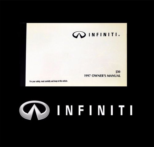 Infinity 1997 owner&#039;s manual j30 new