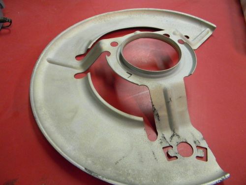 1965-1968 corvette left front backing plate oem 3864117