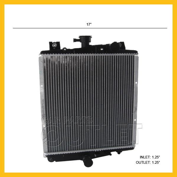 84 87 88 89 town country caravan voyager radiator m/t 2.2 2.6 l4 new mini ram