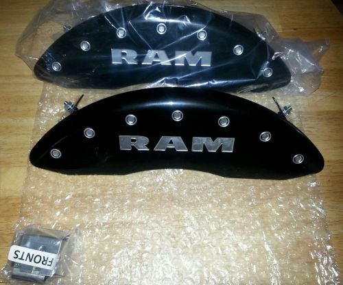 Mpg brake caliper covers front fits ram 1500