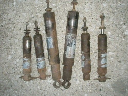 Spiral shock absorbers 1955 1956 1957 chevrolet