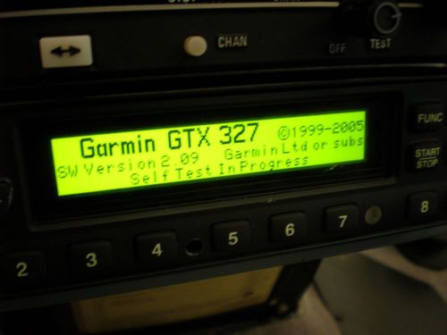 Gtx 327 garmin transponder 011-00490-00