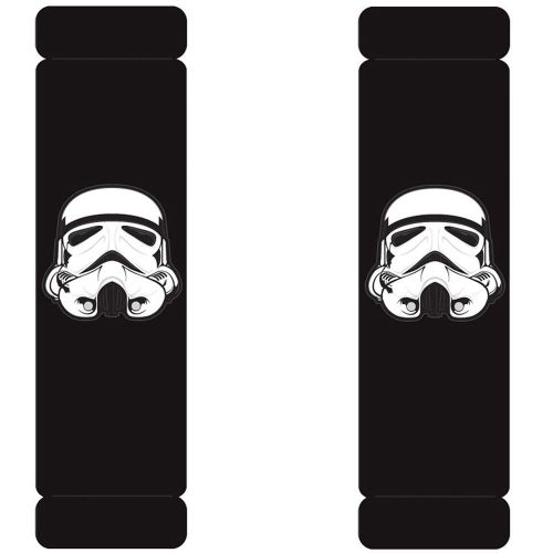 Seat belt shoulder pad - car truck suv luggage - star wars - storm trooper pair