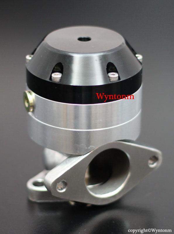 38mm turbo watercooled stainless steel mini wastegate 4 psi black